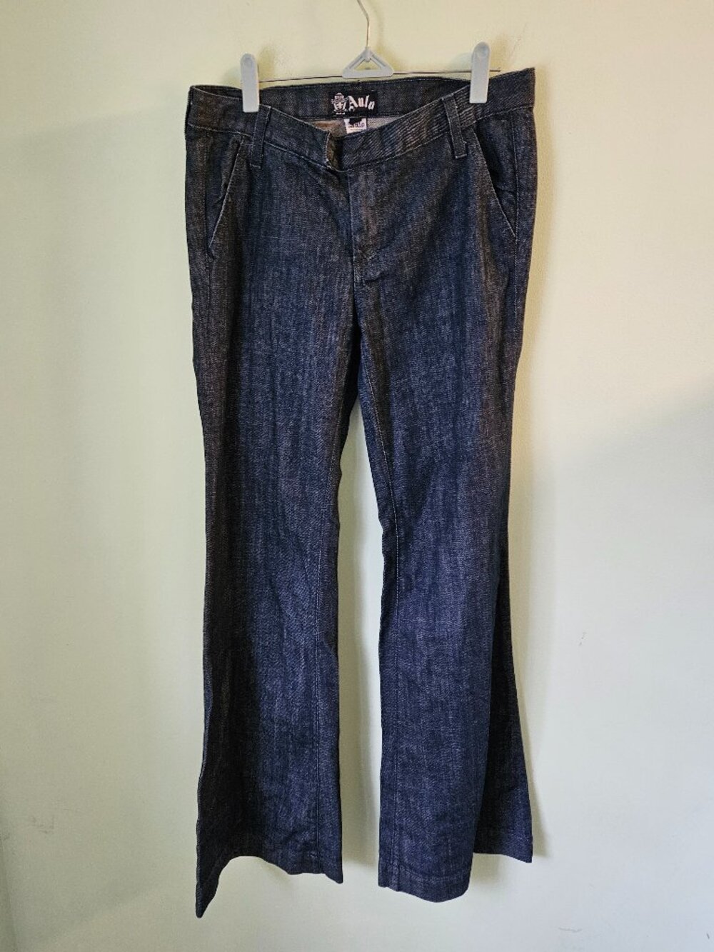NWT Anlo Mercer Denim Wide Leg Jeans 30 Caspian Y2K Deadstock Made USA